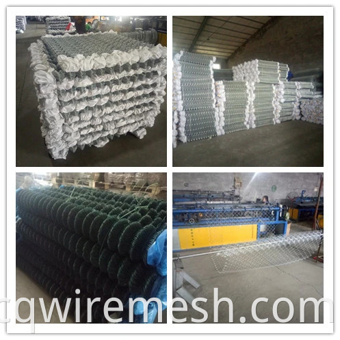 Hot DIP Galvanized Zinc Coated 4 FT 6FT 8FT Roll Cyclone Wire Diamond Mesh Farm Chain Link Fence